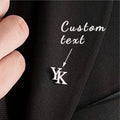 24K Gold Plated Customized Name Coat Brooch Best for Gift