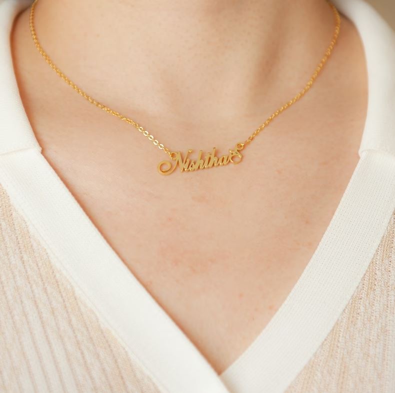 Custom Arabic Name Necklace – Personalized Calligraphy15 (Copy)