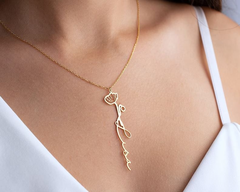 Custom Arabic Name Necklace – Personalized Calligraphy15 (Copy) (Copy)