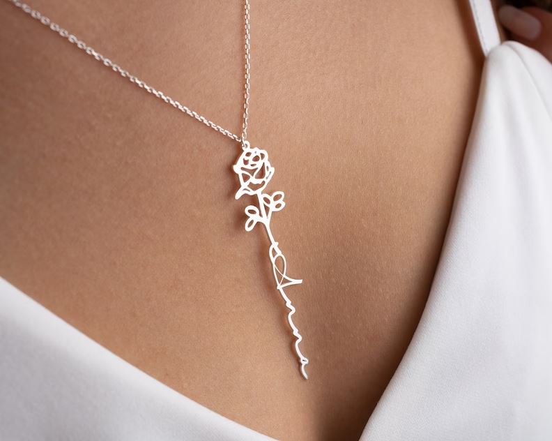 Custom Arabic Name Necklace – Personalized Calligraphy16