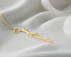Custom Arabic Name Necklace – Personalized Calligraphy16