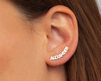Custom Arabic Name Earring