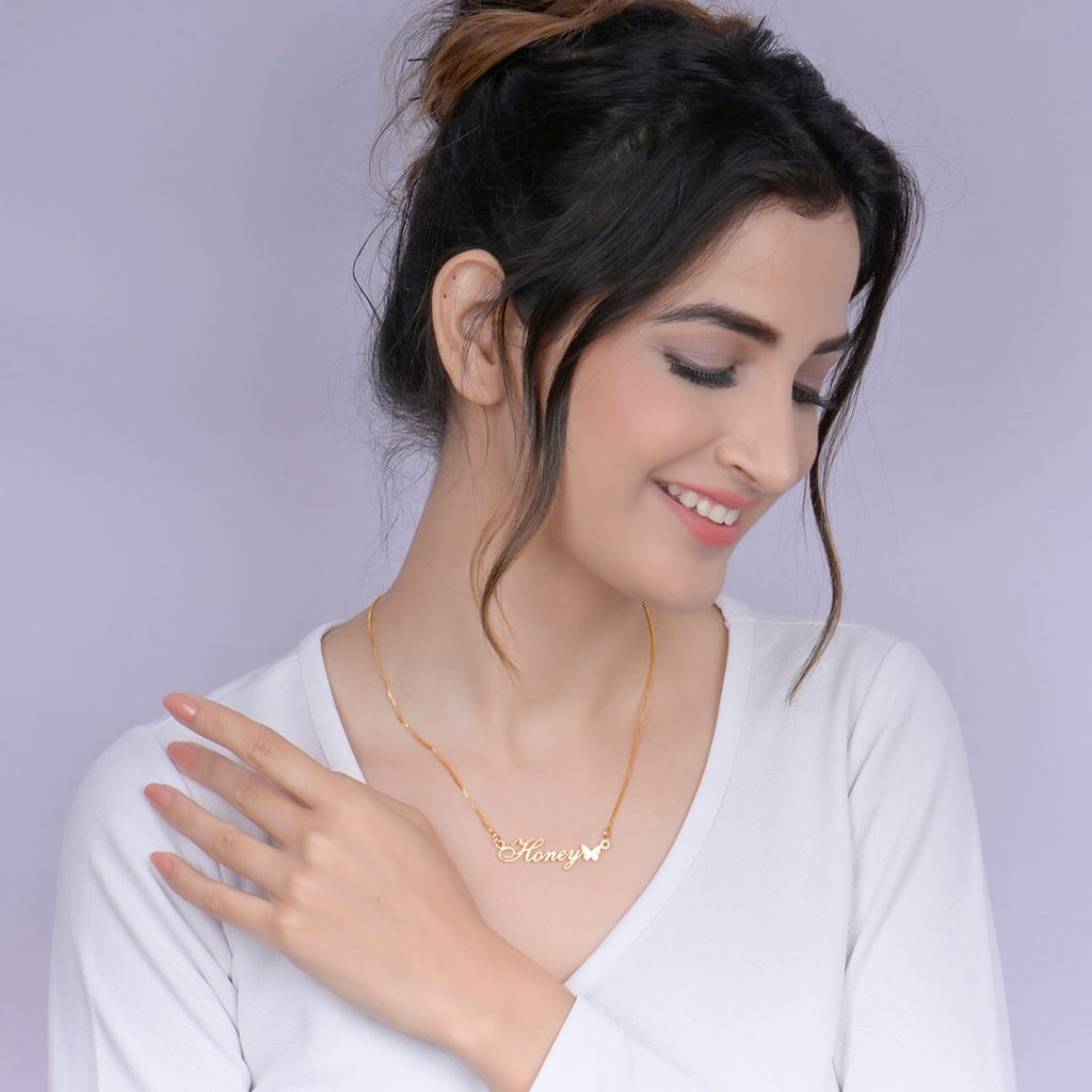 Custom Arabic Name Necklace – Personalized Calligraphy18