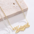 Custom Arabic Name Necklace – Personalized Calligraphy 1