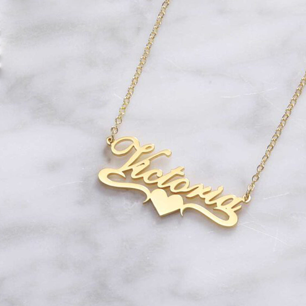 Custom Arabic Name Necklace – Personalized Calligraphy 1