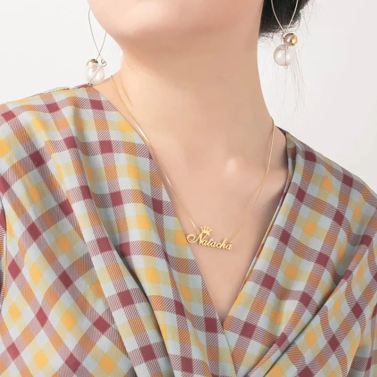 Custom Arabic Name Necklace – Personalized Calligraphy 20