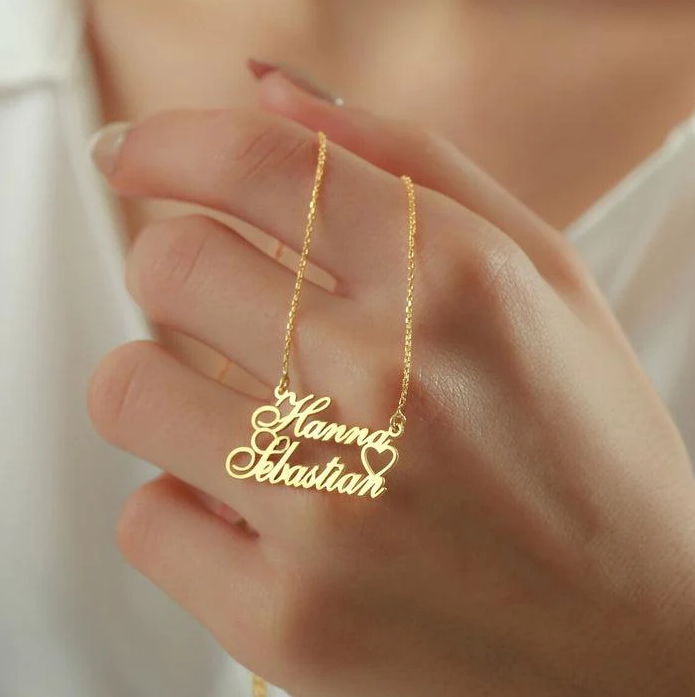 Custom Arabic Name Necklace – Personalized Calligraphy 20