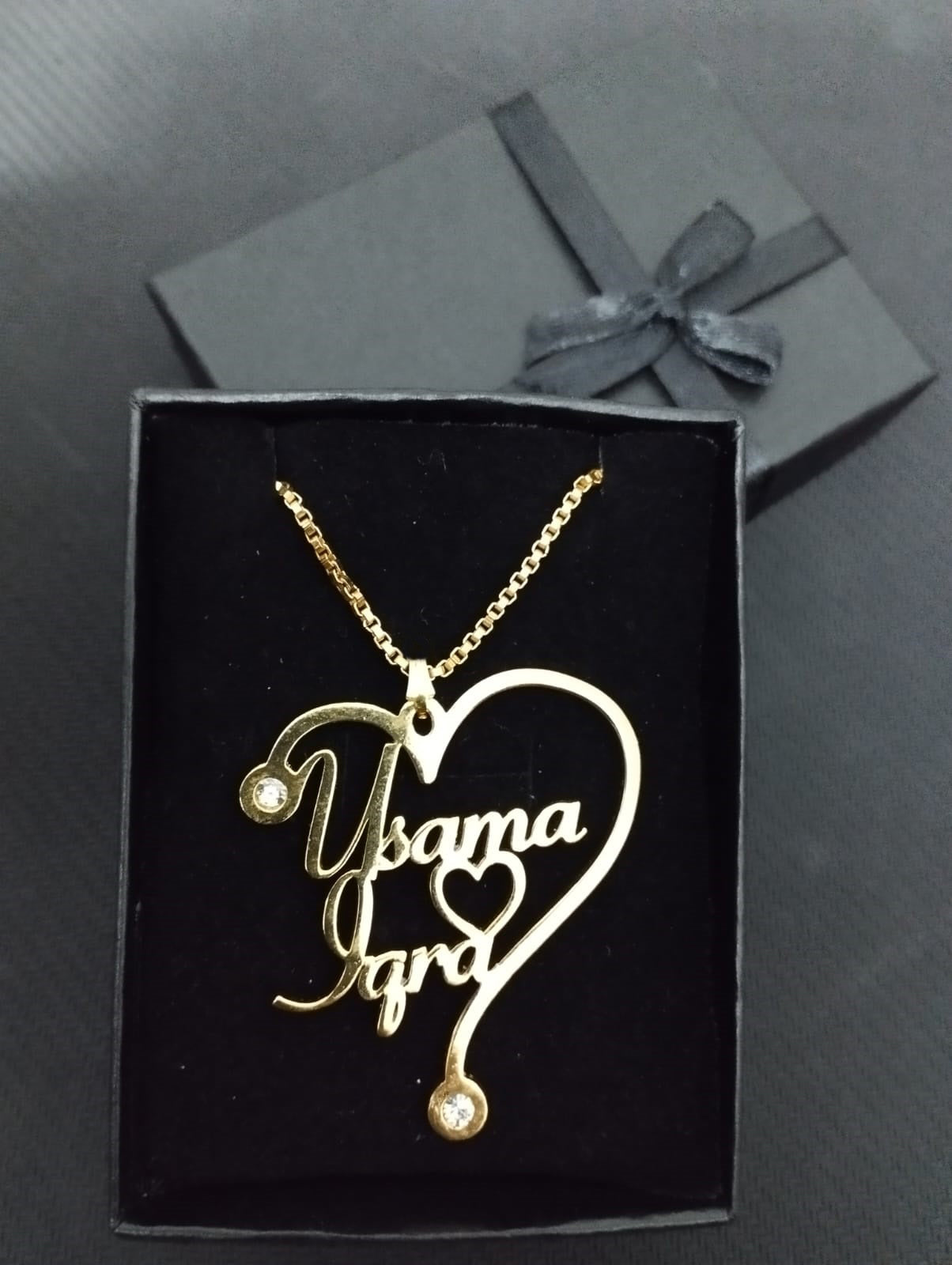 Custom Arabic Name Necklace – Personalized Calligraphy 20 (Copy)