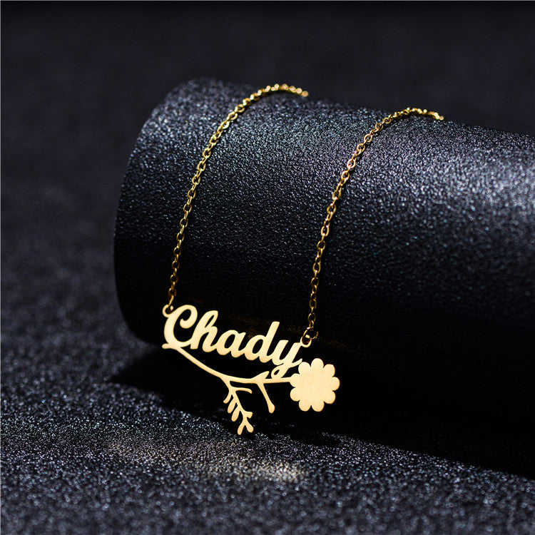 Custom Arabic Name Necklace – Personalized Calligraphy 21