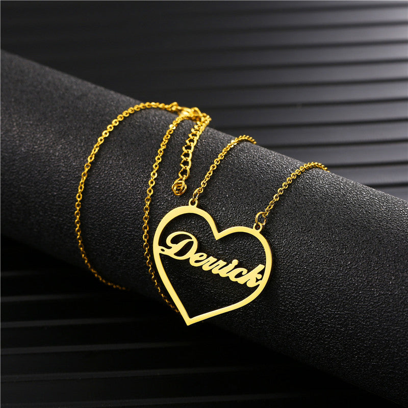 Custom Arabic Name Necklace – Personalized Calligraphy 23