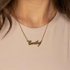Custom Arabic Name Necklace – Personalized Calligraphy  (Copy)