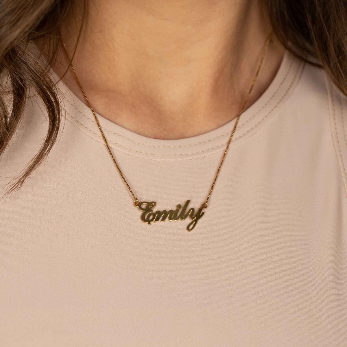 Custom Arabic Name Necklace – Personalized Calligraphy  (Copy)