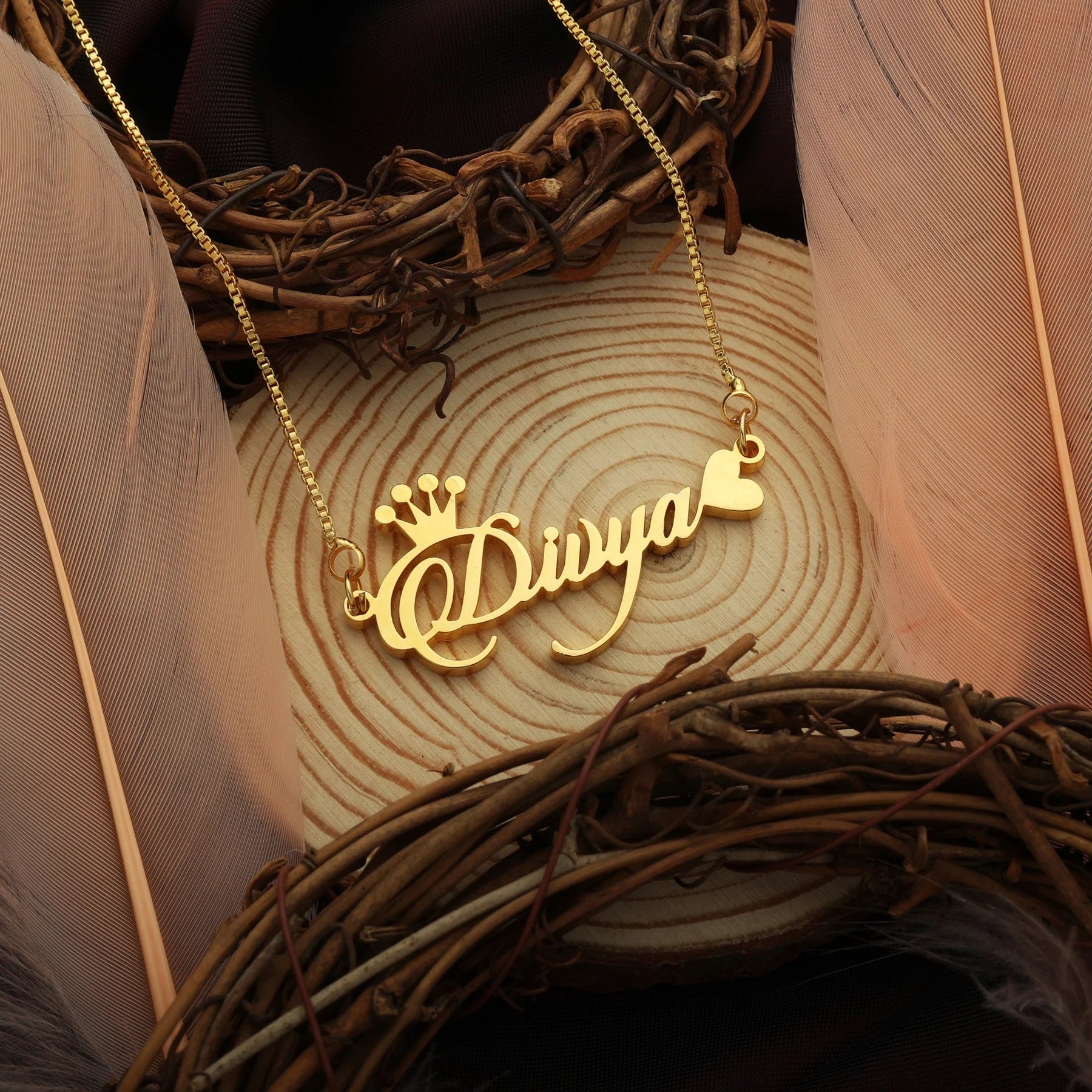 Custom Arabic Name Necklace – Personalized Calligraphy 23 (Copy) (Copy)