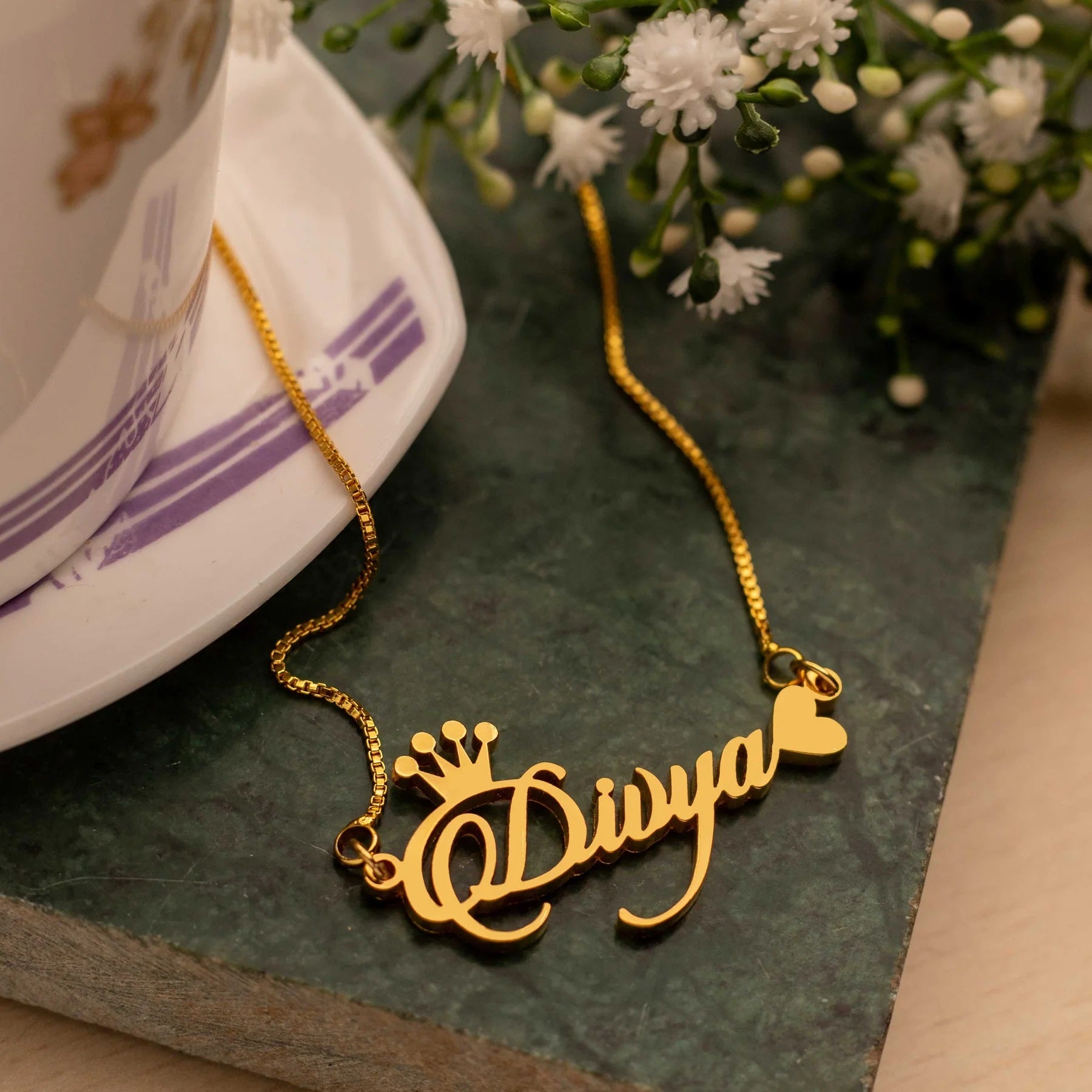 Custom Arabic Name Necklace – Personalized Calligraphy 23 (Copy) (Copy)