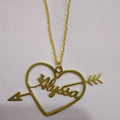 Custom Arabic Name Necklace – Personalized Calligraphy 24