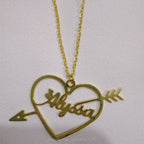 Custom Arabic Name Necklace – Personalized Calligraphy 24