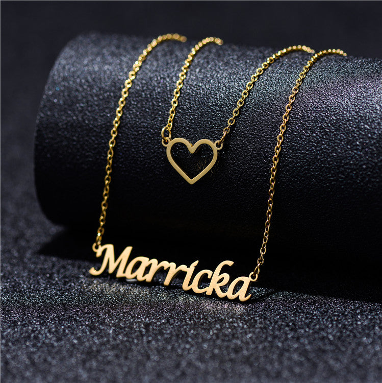 Custom Arabic Name Necklace – Personalized Calligraphy 24 (Copy) (Copy)