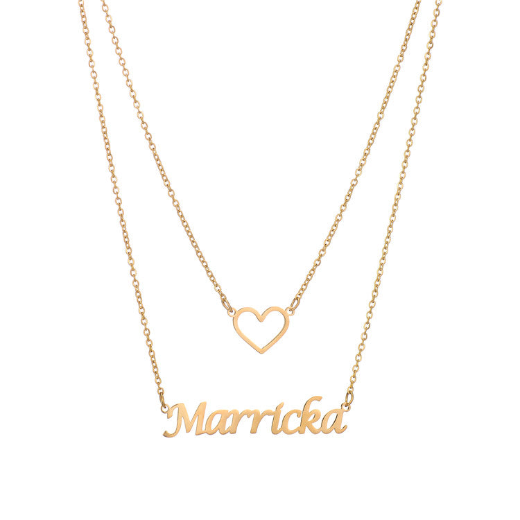 Custom Arabic Name Necklace – Personalized Calligraphy 25
