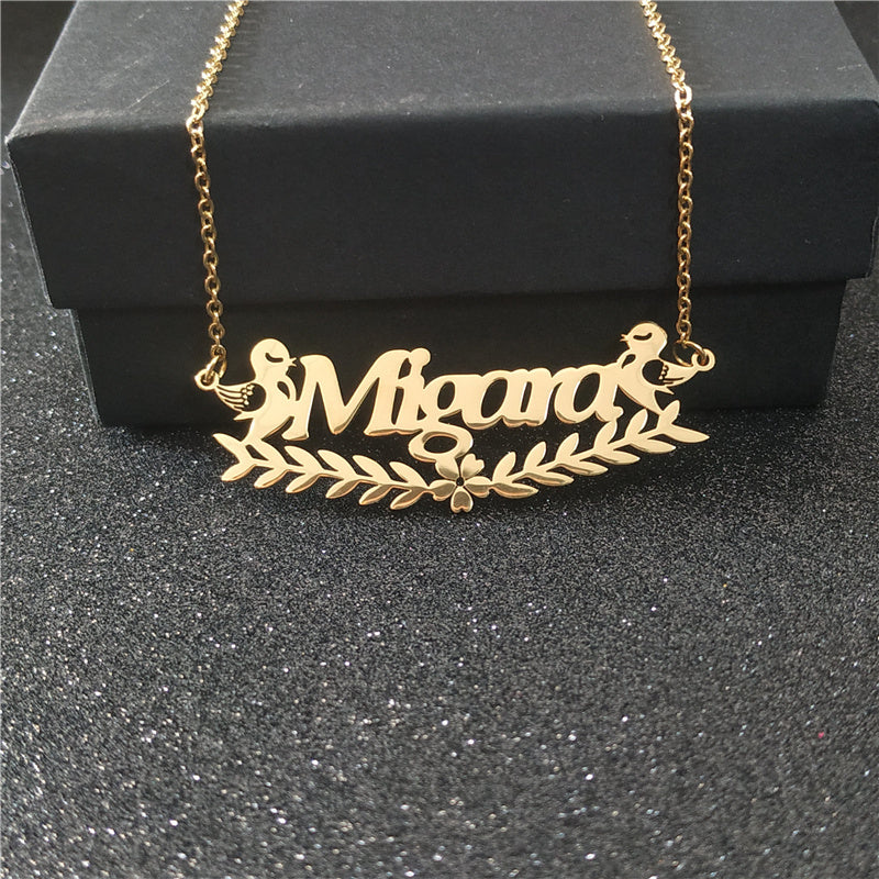 Custom Arabic Name Necklace – Personalized Calligraphy 25