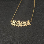Custom Arabic Name Necklace – Personalized Calligraphy 25
