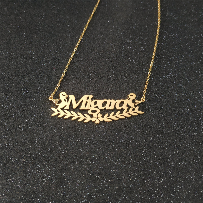 Custom Arabic Name Necklace – Personalized Calligraphy 25