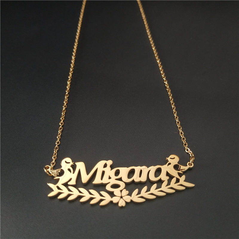 Custom Arabic Name Necklace – Personalized Calligraphy 25 (Copy)
