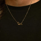 Custom Arabic Name Necklace – Personalized Calligraphy4
