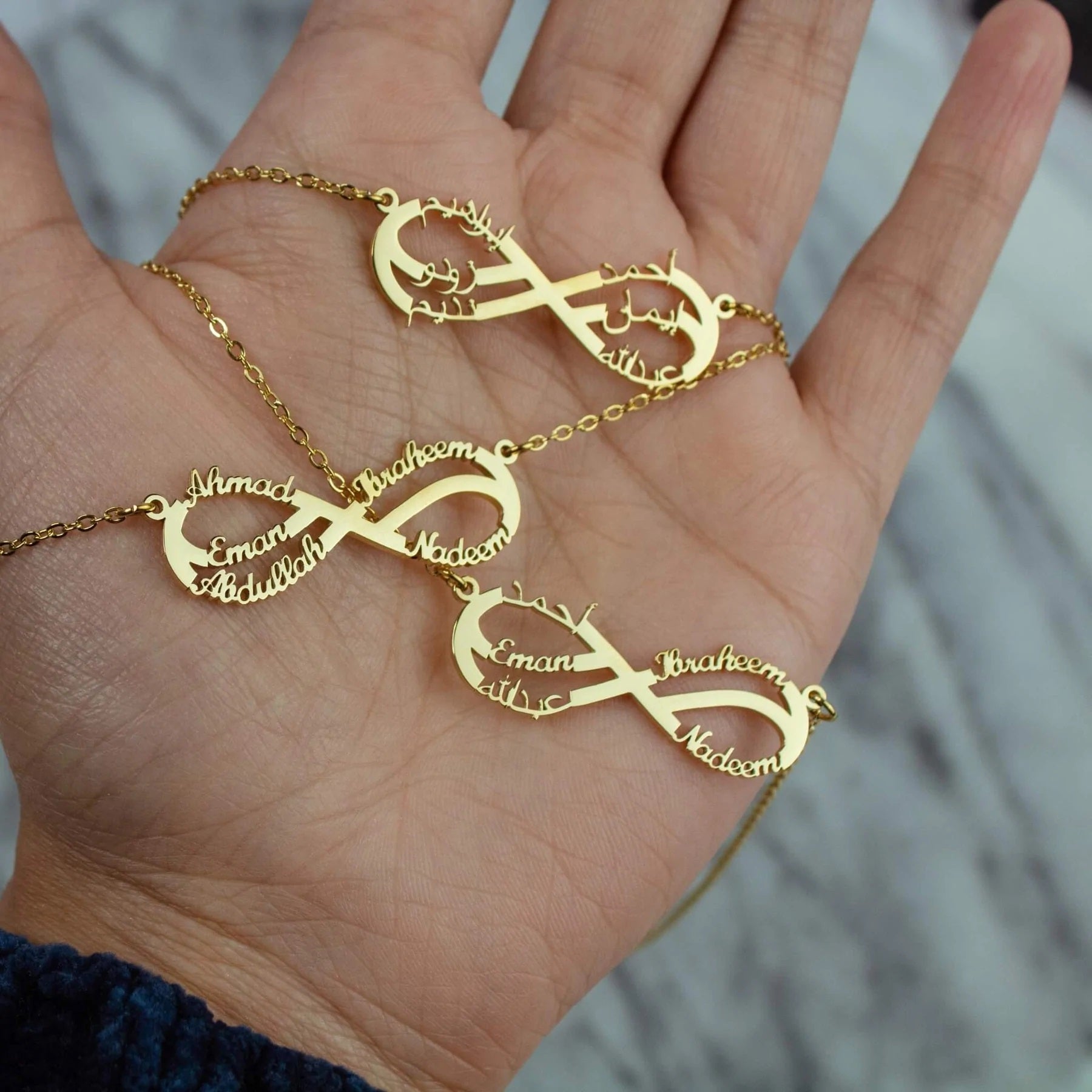 Custom Arabic Name Necklace – Personalized Calligraphy4 (Copy)
