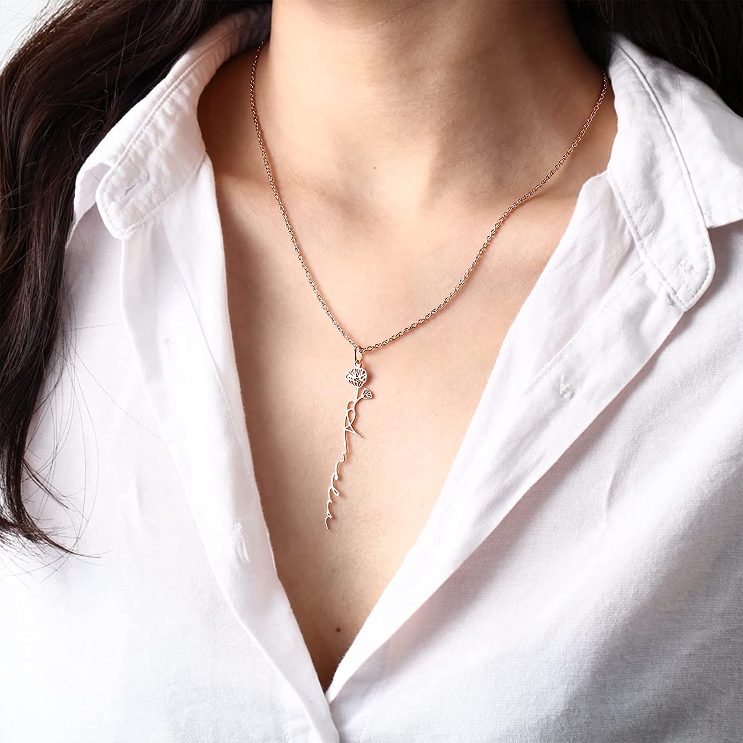 Custom Arabic Name Necklace – Personalized Calligraphy6