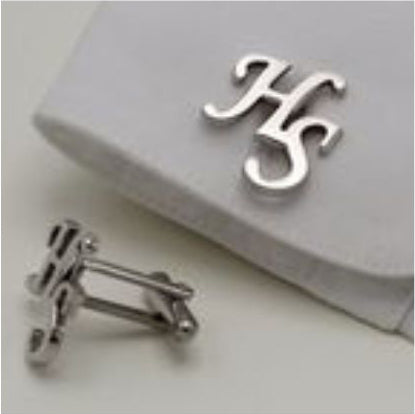 24K Gold Plated Customized Name Cufflinks Best for Gift