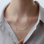 Custom Arabic Name Necklace – Personalized Calligraphy8