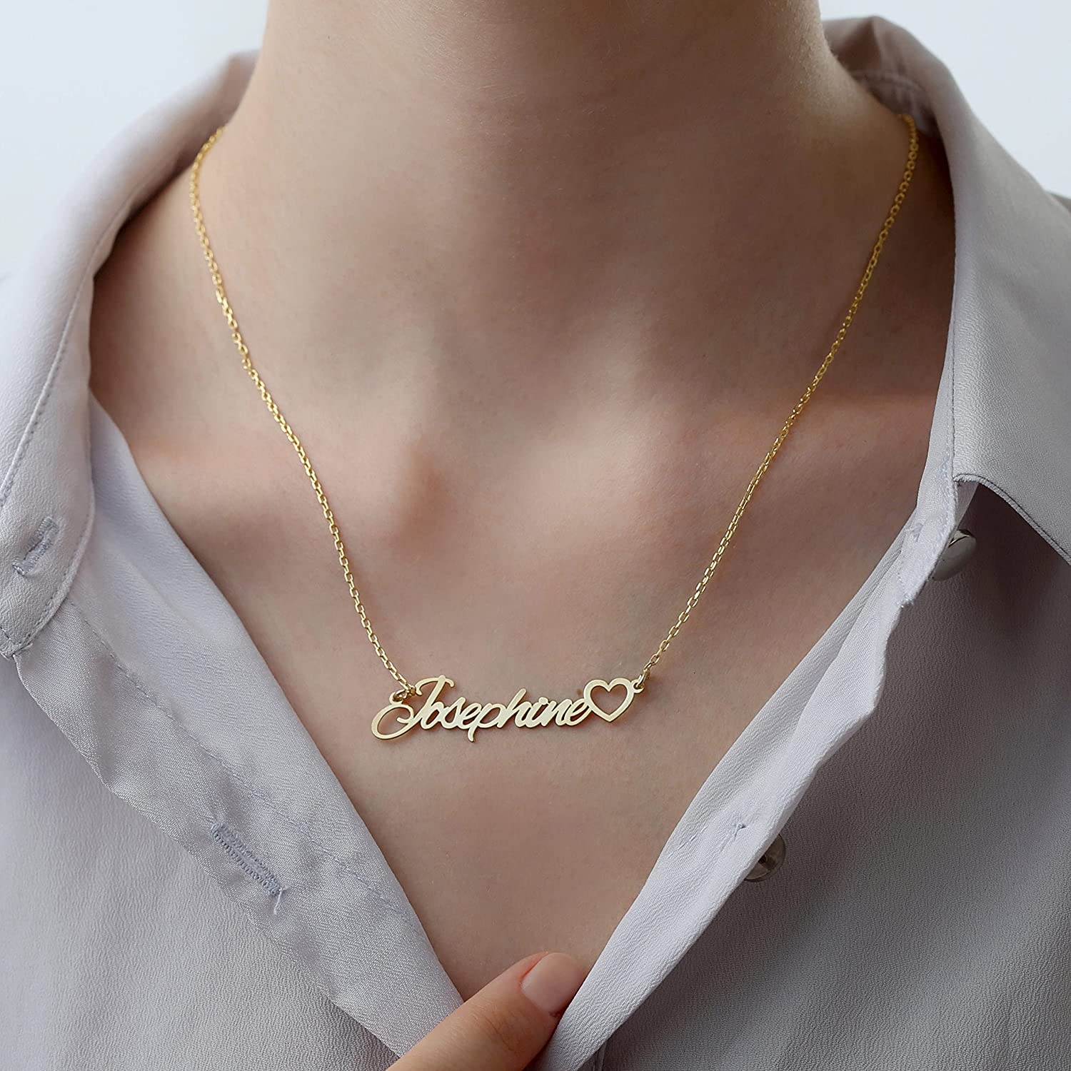 Custom Arabic Name Necklace – Personalized Calligraphy8