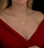 Custom Arabic Name Necklace – Personalized Calligraphy8 (Copy)