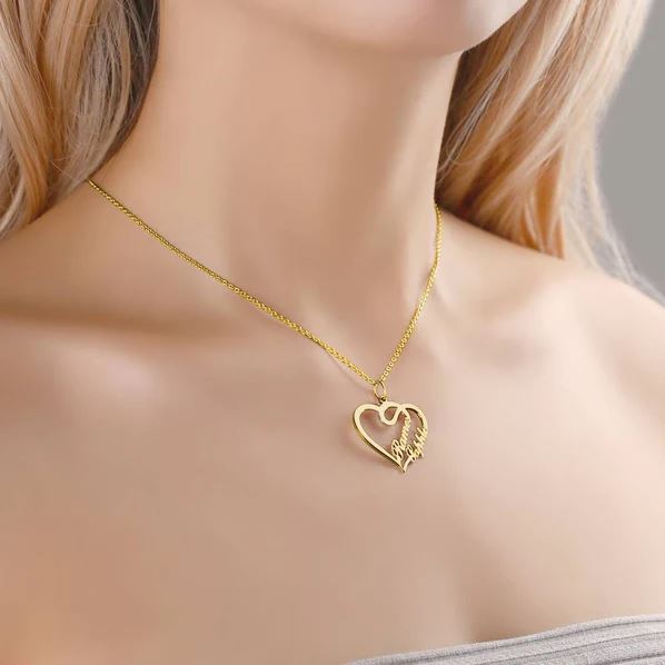 Custom Arabic Name Necklace – Personalized Calligraphy11